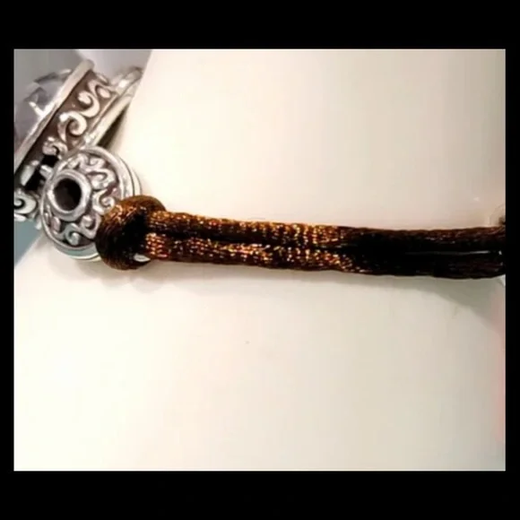 Brighton bracelet Venus Rising champagne chunky crystal center stone - Picture 5 of 5